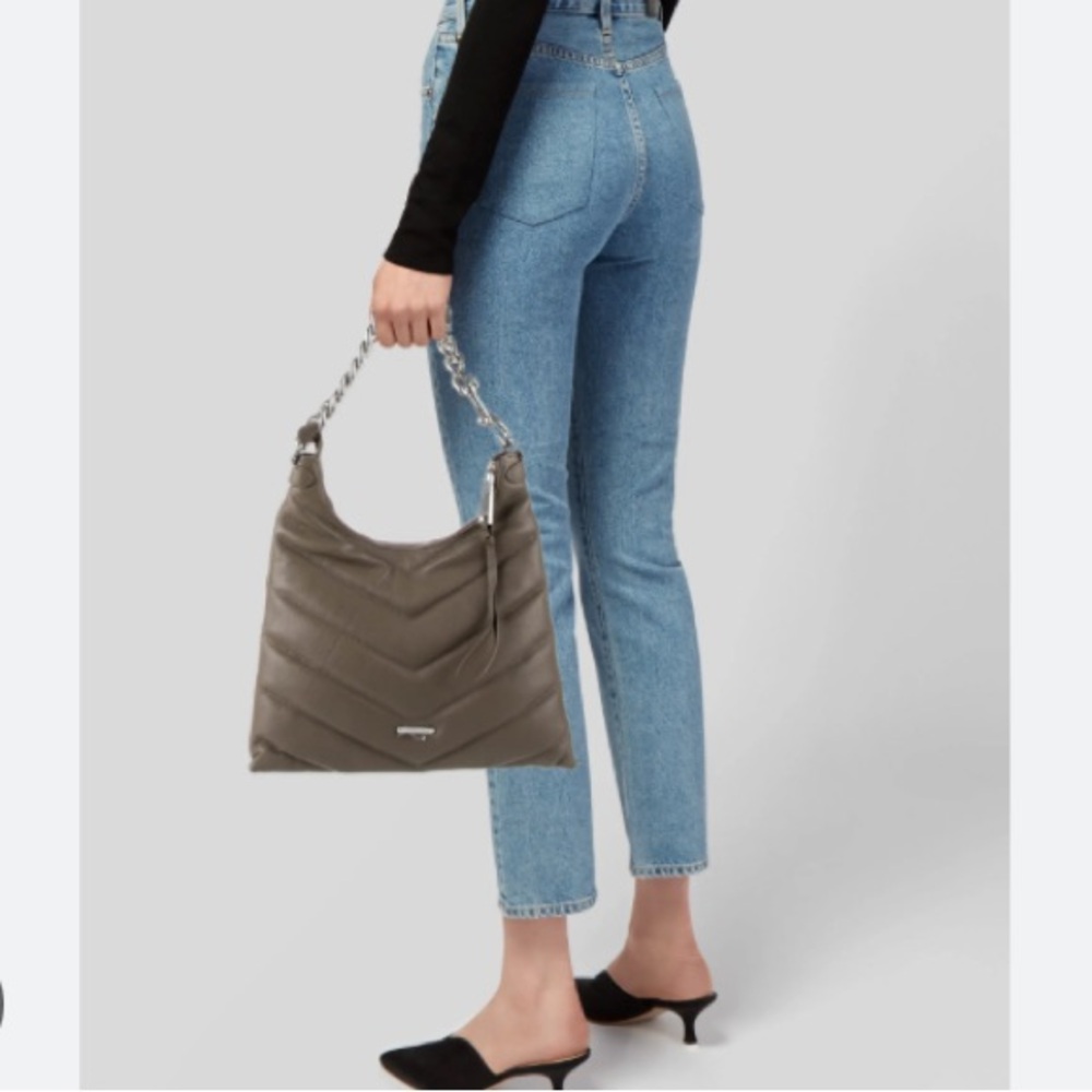 New: Rebecca Minkoff Edie Maxi Hobo Bag. Leather